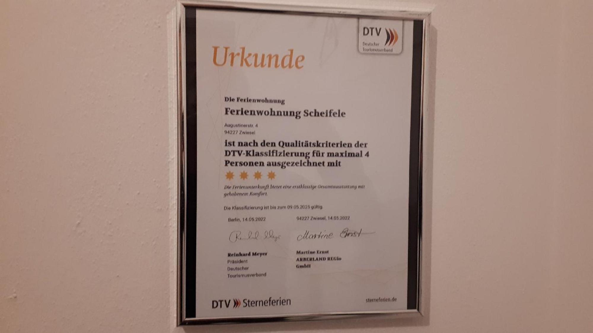 FW Scheifele Appartement Zwiesel Buitenkant foto